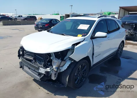 2022 Chevrolet Equinox Fwd Rs from USA, damaged, VIN 3GNAXMEV3NS195692